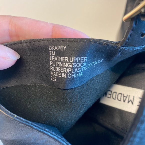 Steve Madden Black Ankle Booties - Picture 5 of 5